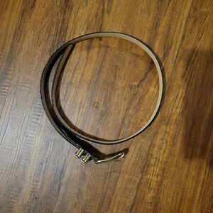 Nwot Brighton belt size M/L 32 black with metal accents